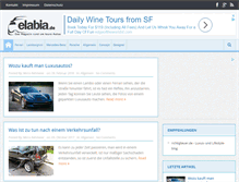 Tablet Screenshot of elabia.de